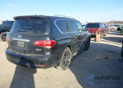 2011 Infiniti Qx56 z USA, uszkodzony, nr VIN JN8AZ2NF6B9500119